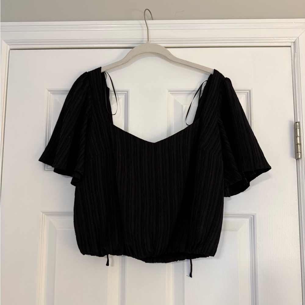 Elegant Black Women's Top